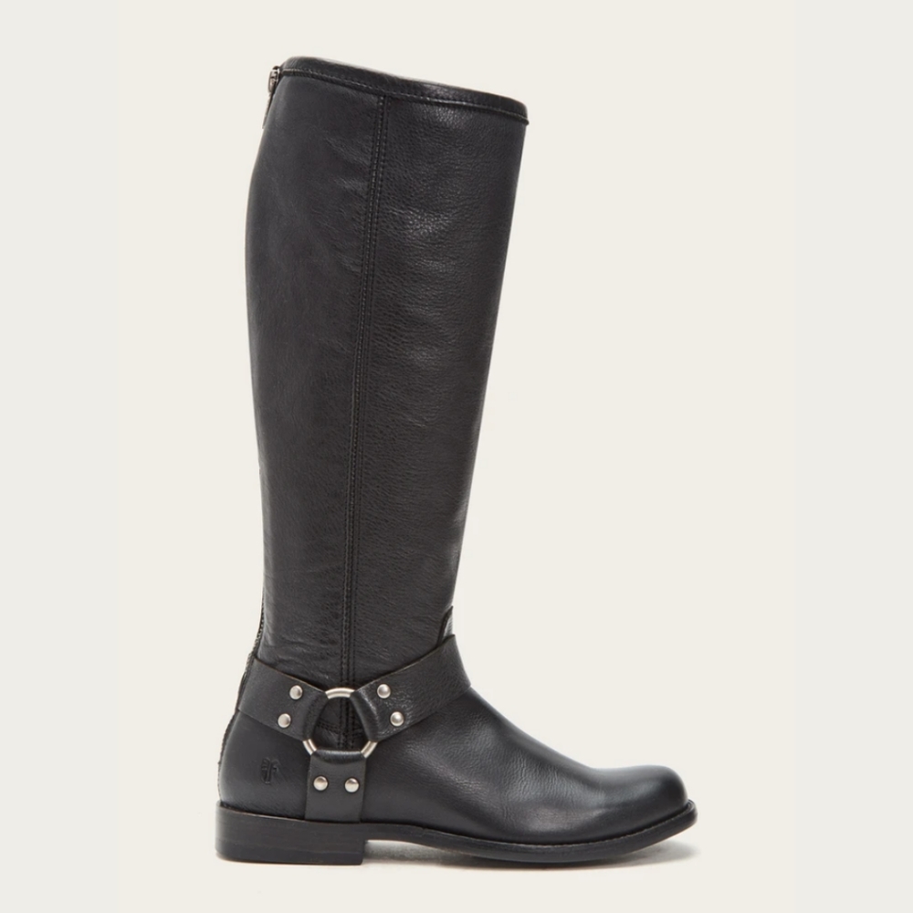 Frye Phillip Harness Boot Extended Calf
